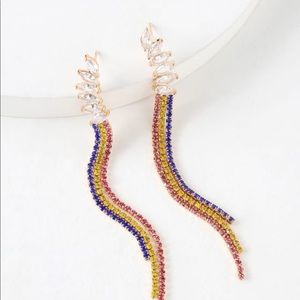 Rhinestone Earrings ✨NWOT